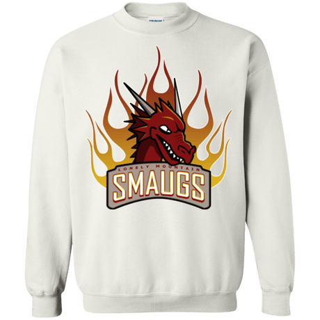 Sweatshirts White / Small Smaugs Crewneck Sweatshirt