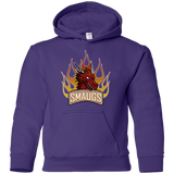 Sweatshirts Purple / YS Smaugs Youth Hoodie