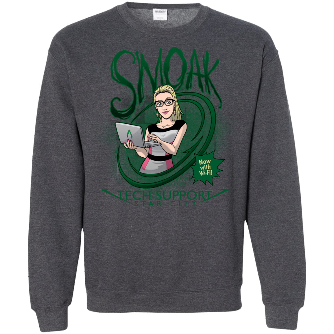 Sweatshirts Dark Heather / S Smoak Crewneck Sweatshirt