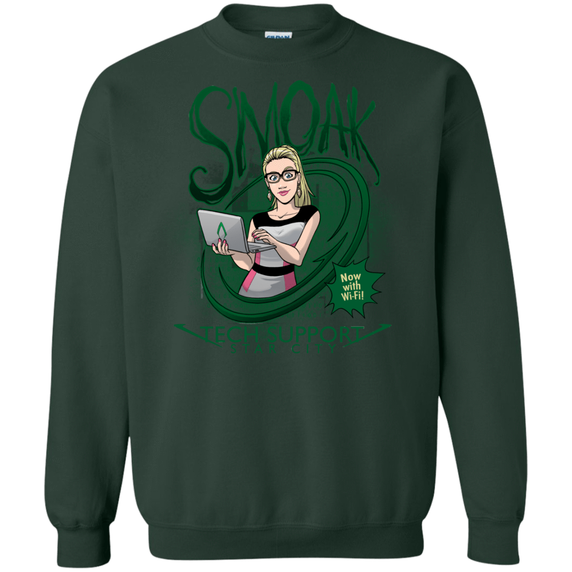 Sweatshirts Forest Green / S Smoak Crewneck Sweatshirt