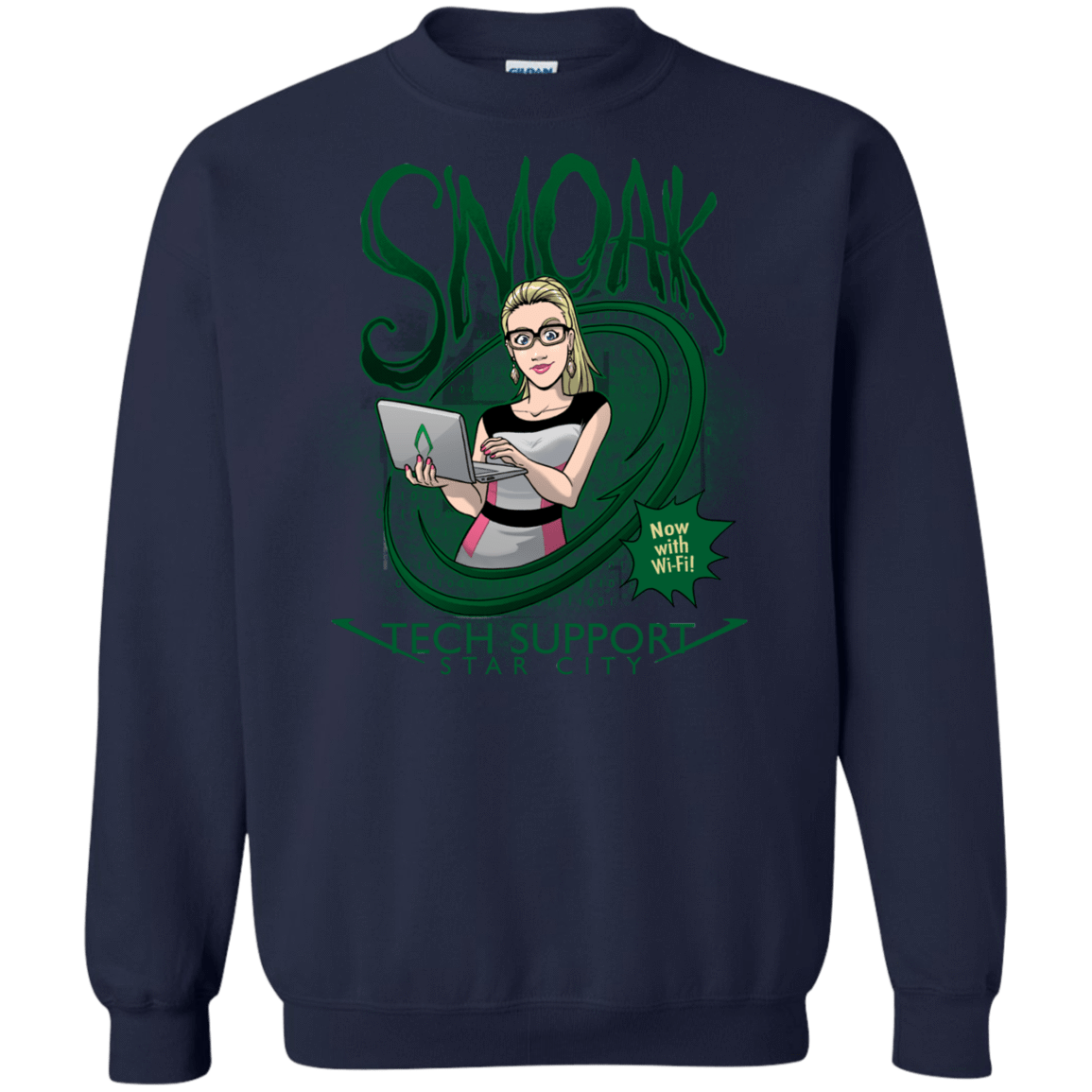 Sweatshirts Navy / S Smoak Crewneck Sweatshirt