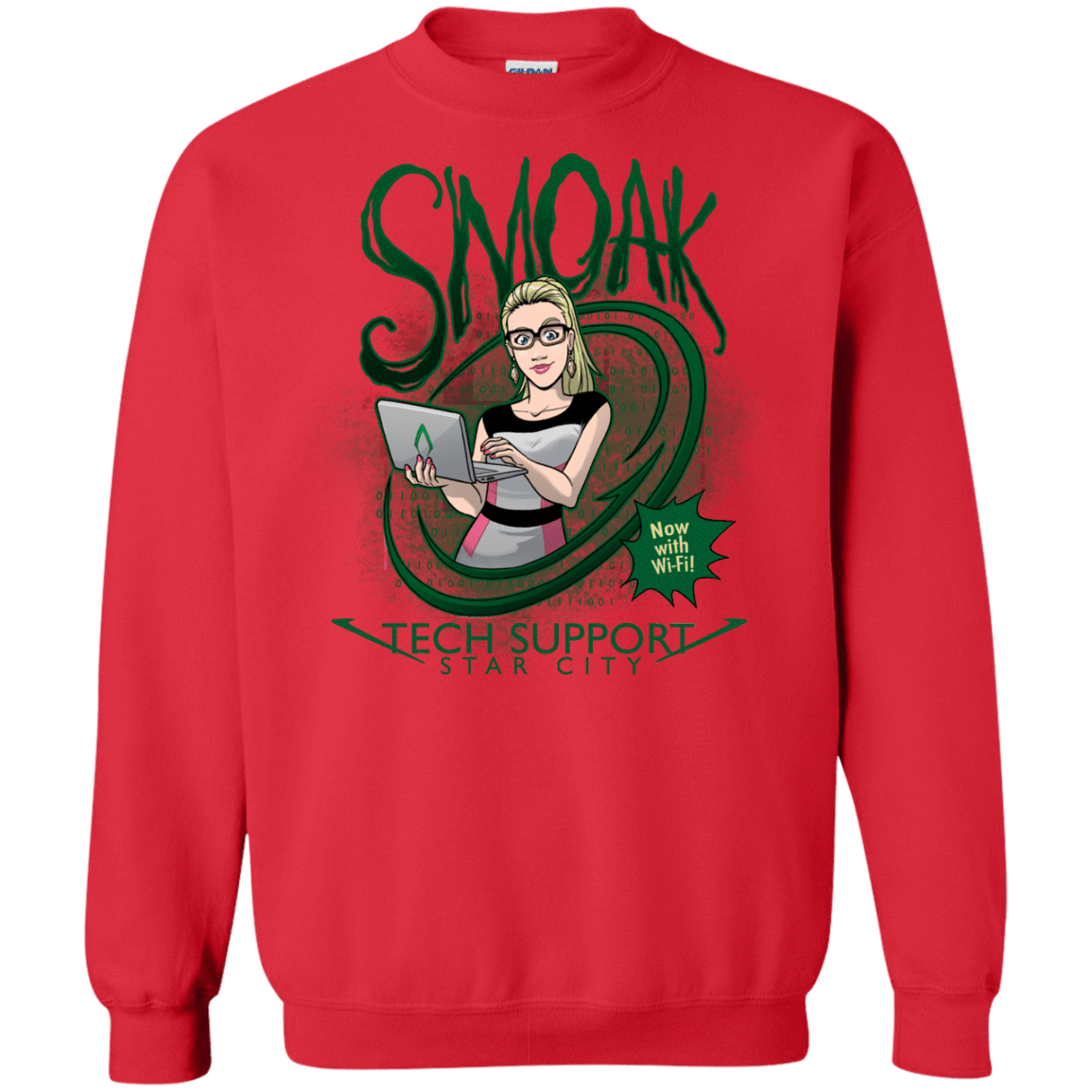 Sweatshirts Red / S Smoak Crewneck Sweatshirt