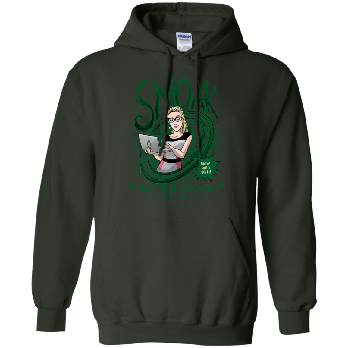 Sweatshirts Forest Green / S Smoak Pullover Hoodie