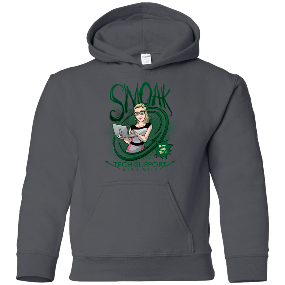 Sweatshirts Charcoal / YS Smoak Youth Hoodie