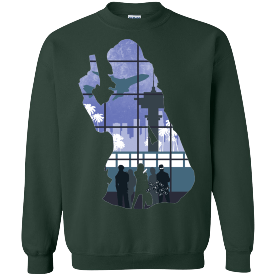 Sweatshirts Forest Green / Small Smuggler Jackie Crewneck Sweatshirt