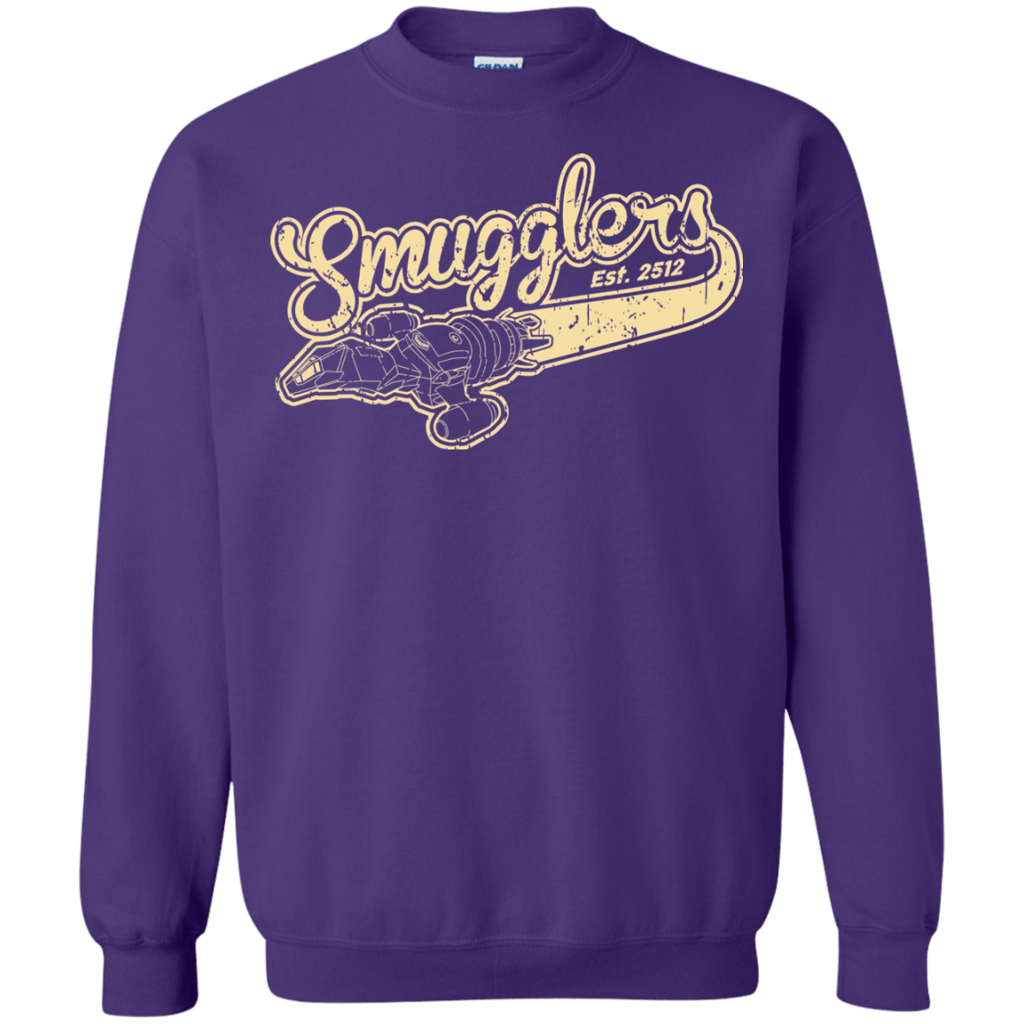 Sweatshirts Purple / Small Smugglers Crewneck Sweatshirt