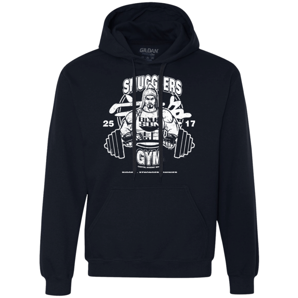 Sweatshirts Navy / Small Smugglers Gym Premium Fleece Hoodie