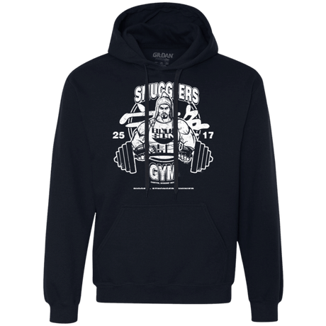 Sweatshirts Navy / Small Smugglers Gym Premium Fleece Hoodie
