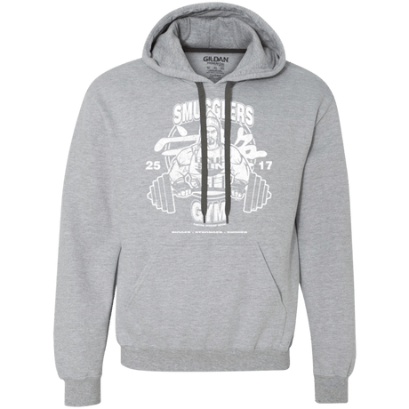 Sweatshirts Sport Grey / Small Smugglers Gym Premium Fleece Hoodie