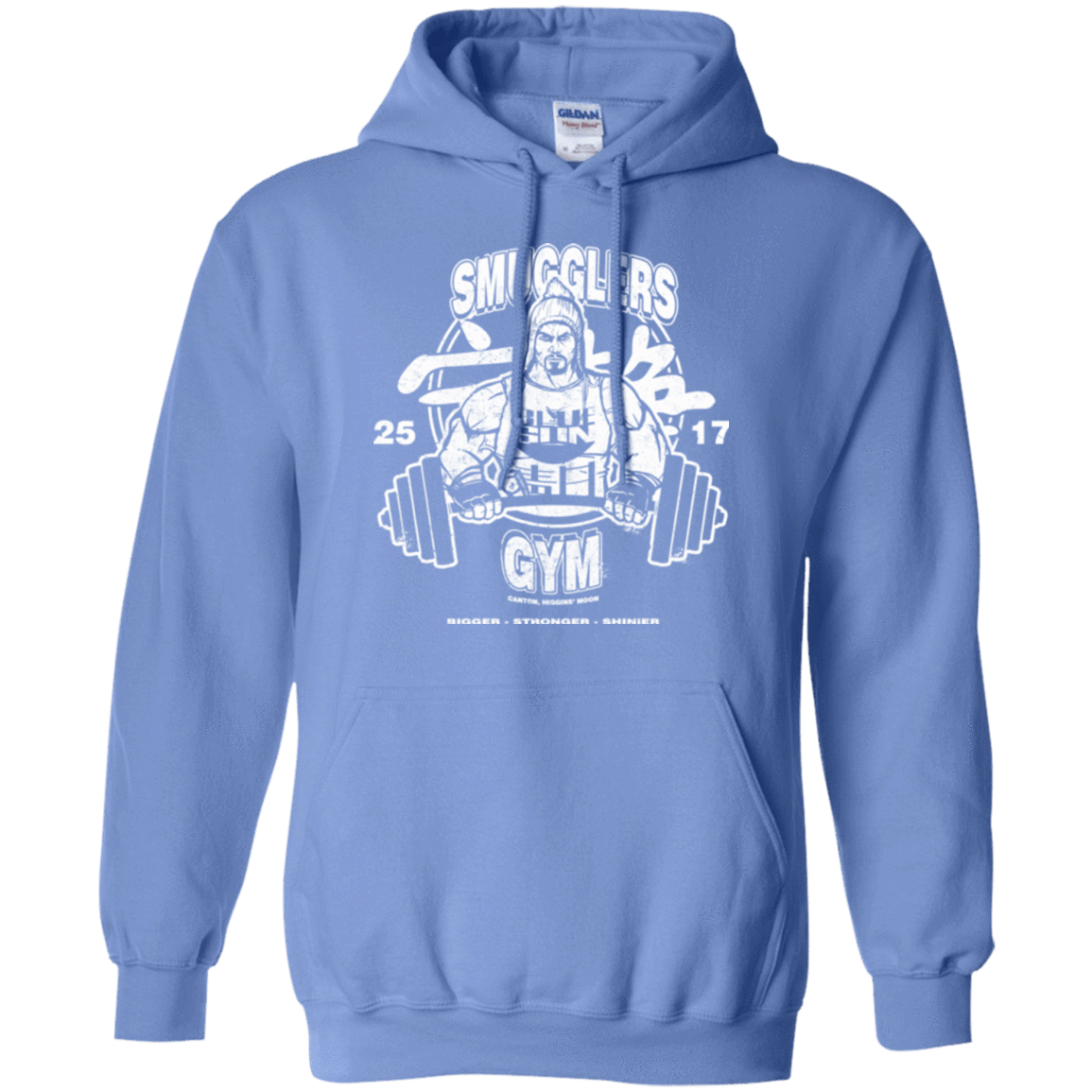 Sweatshirts Carolina Blue / Small Smugglers Gym Pullover Hoodie