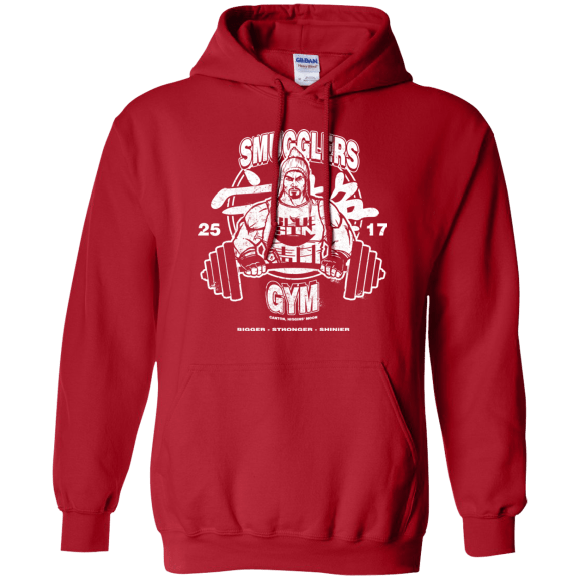 Sweatshirts Red / Small Smugglers Gym Pullover Hoodie