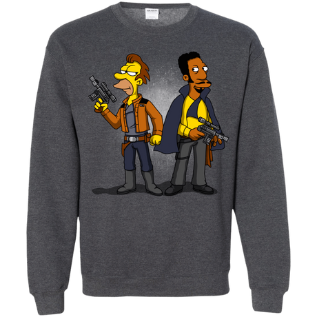 Sweatshirts Dark Heather / S Smugglers in Love Crewneck Sweatshirt