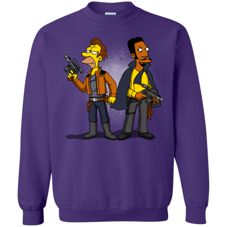 Sweatshirts Purple / S Smugglers in Love Crewneck Sweatshirt