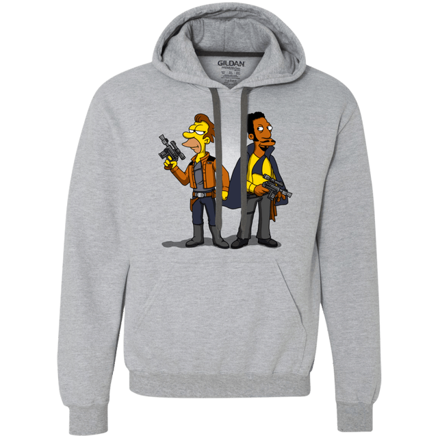 Sweatshirts Sport Grey / S Smugglers in Love Premium Fleece Hoodie