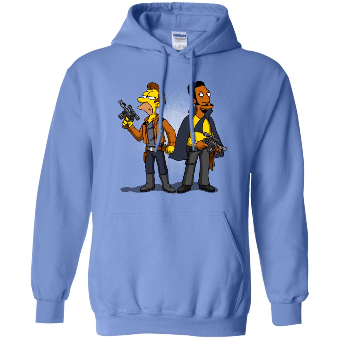 Sweatshirts Carolina Blue / S Smugglers in Love Pullover Hoodie