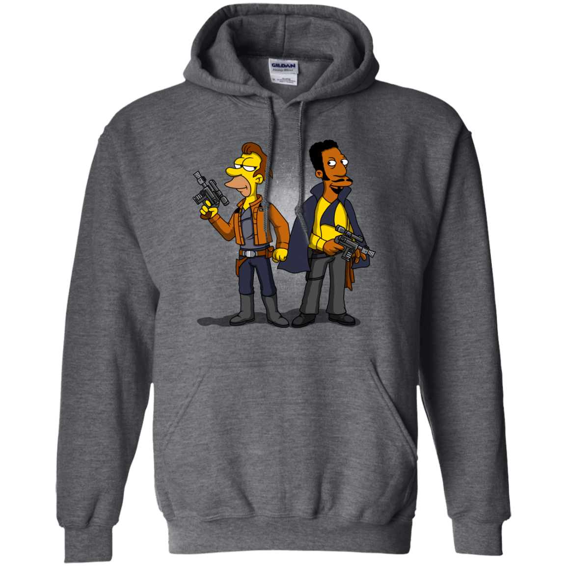 Sweatshirts Dark Heather / S Smugglers in Love Pullover Hoodie