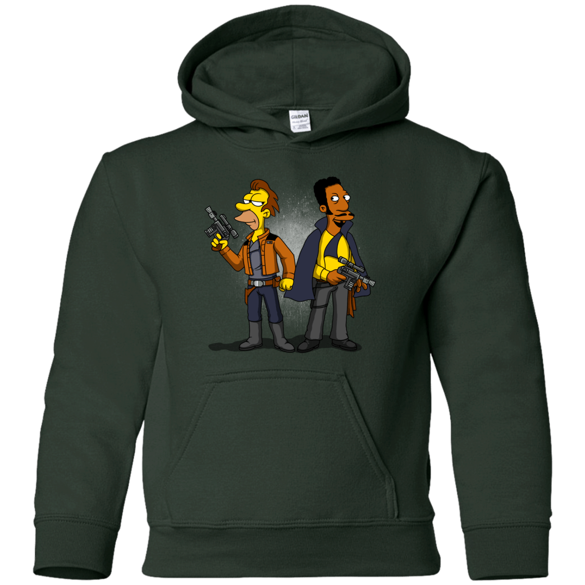 Sweatshirts Forest Green / YS Smugglers in Love Youth Hoodie