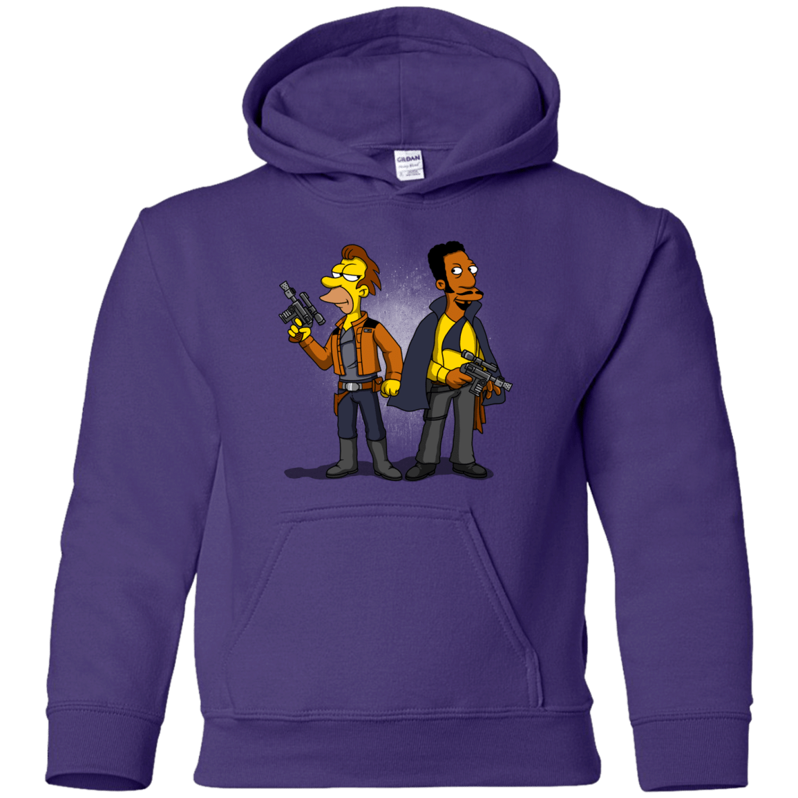 Sweatshirts Purple / YS Smugglers in Love Youth Hoodie