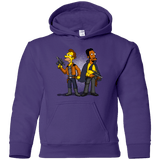 Sweatshirts Purple / YS Smugglers in Love Youth Hoodie