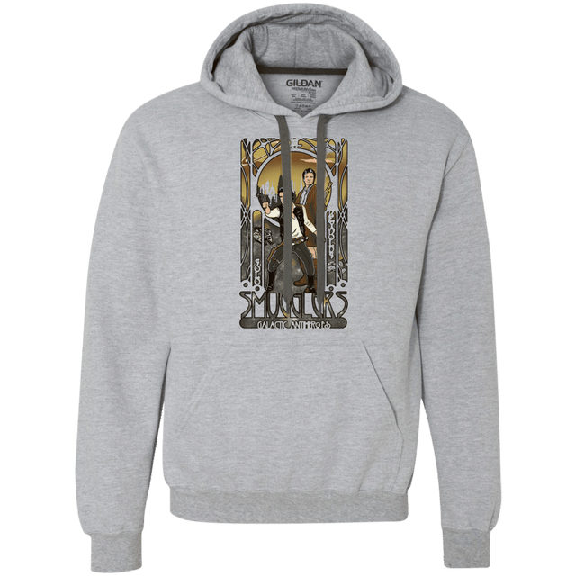Sweatshirts Sport Grey / Small Smugglers, Inc Premium Fleece Hoodie