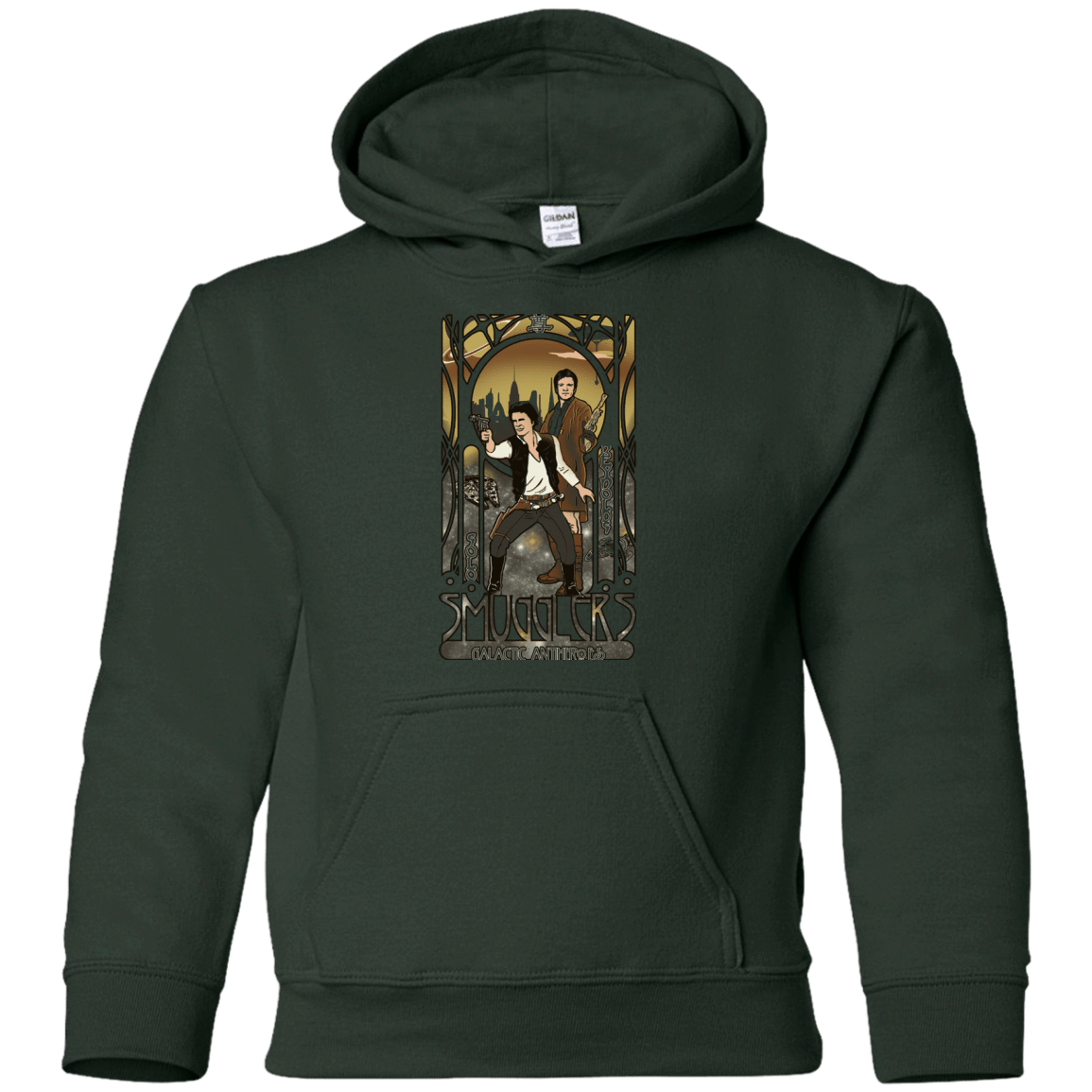 Sweatshirts Forest Green / YS Smugglers, Inc Youth Hoodie