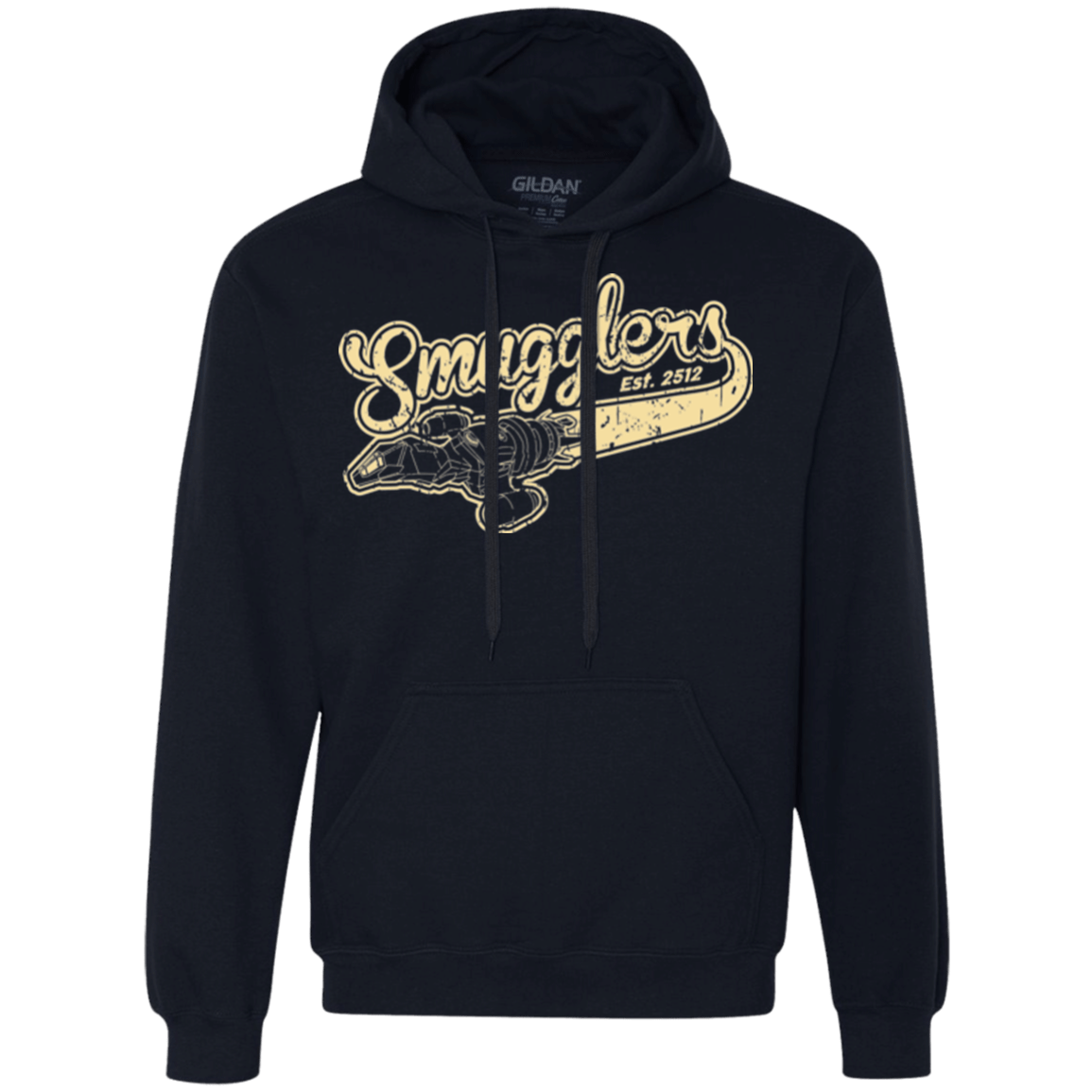 Sweatshirts Navy / Small Smugglers Premium Fleece Hoodie