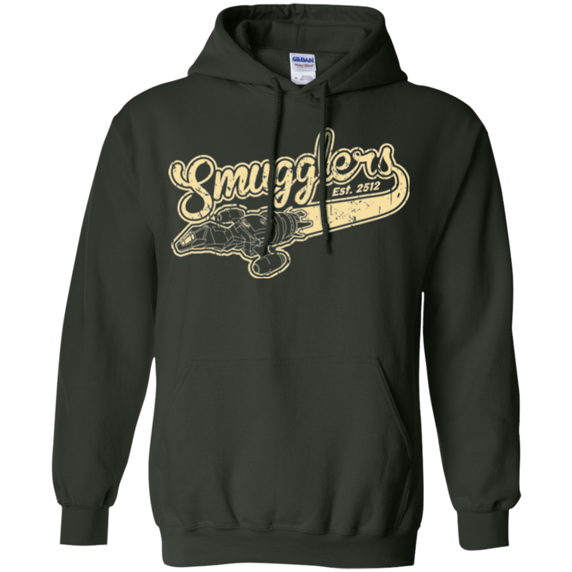 Sweatshirts Forest Green / Small Smugglers Pullover Hoodie