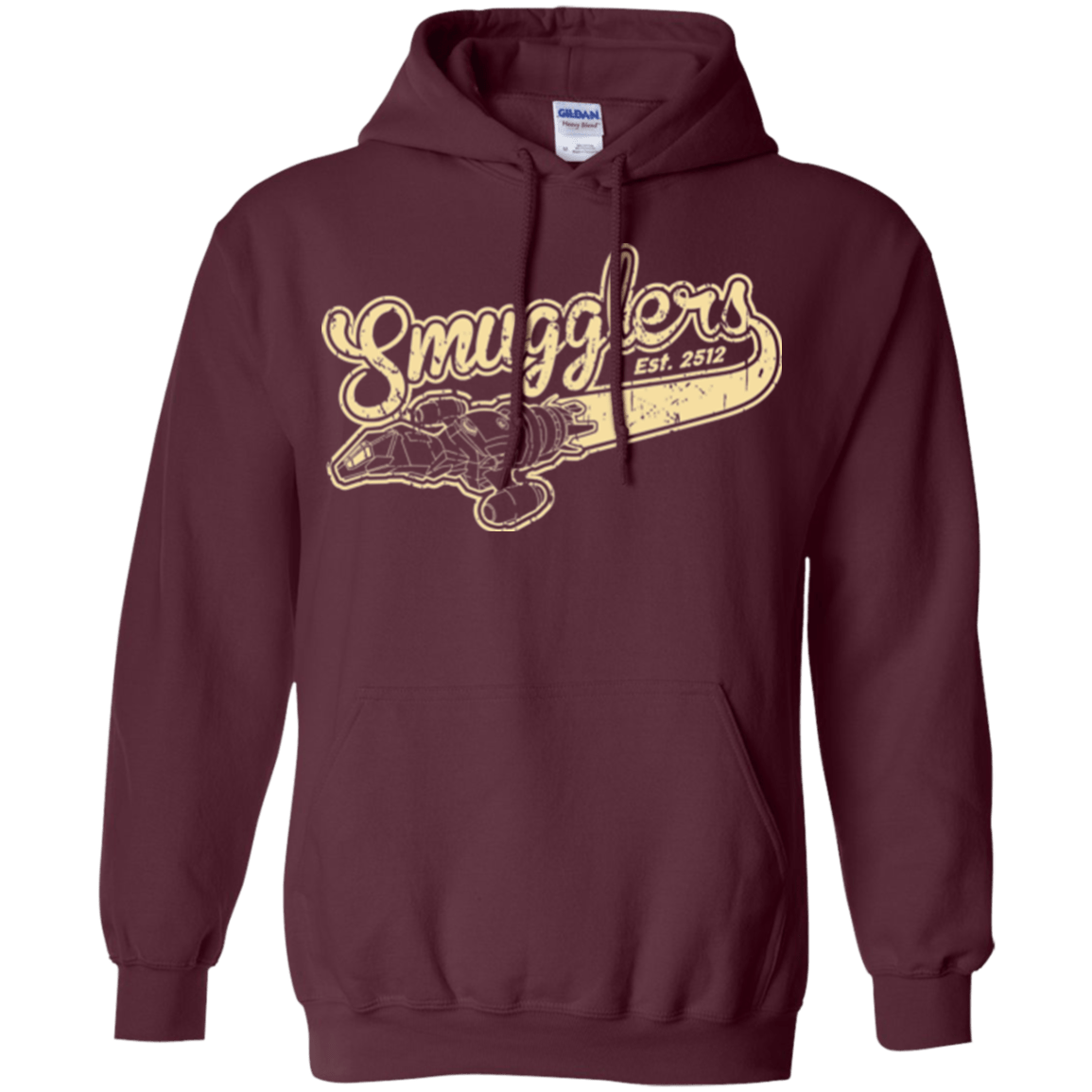 Sweatshirts Maroon / Small Smugglers Pullover Hoodie