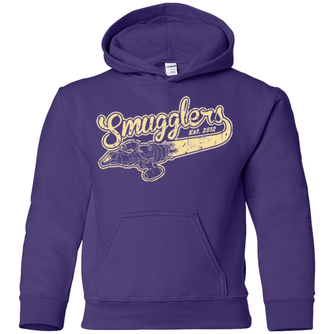 Sweatshirts Purple / YS Smugglers Youth Hoodie