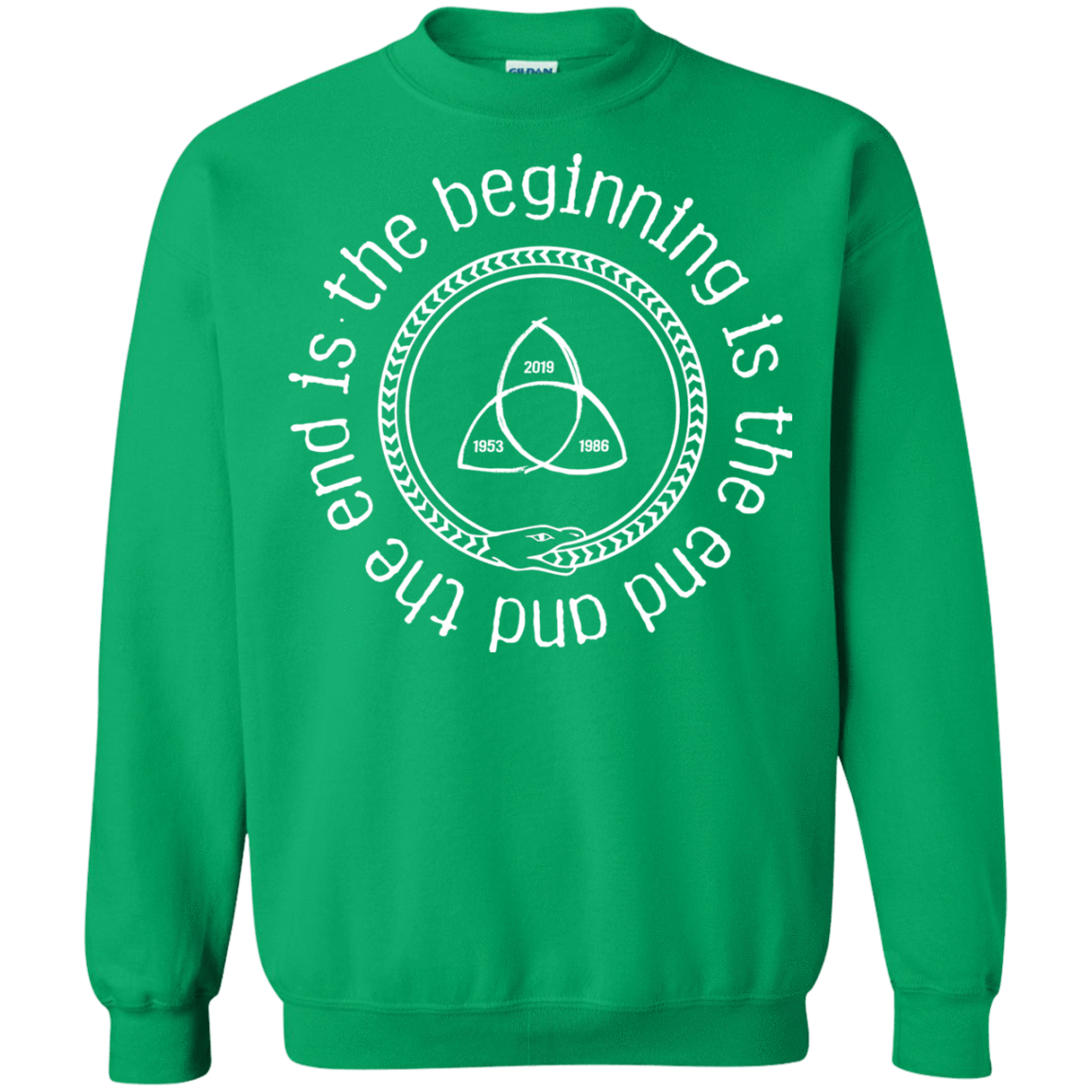 Sweatshirts Irish Green / Small Snake Crewneck Sweatshirt