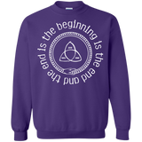 Sweatshirts Purple / Small Snake Crewneck Sweatshirt