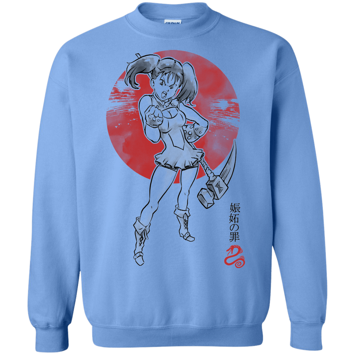 Sweatshirts Carolina Blue / S Snake Envy Crewneck Sweatshirt