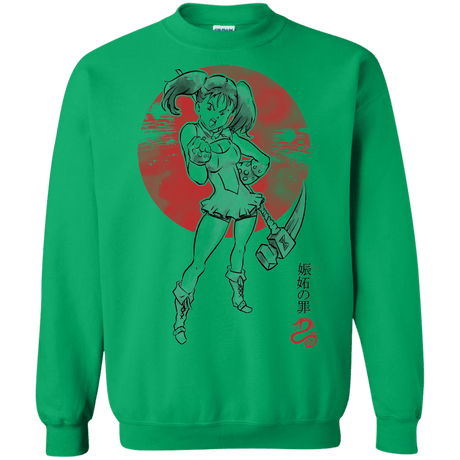 Sweatshirts Irish Green / S Snake Envy Crewneck Sweatshirt