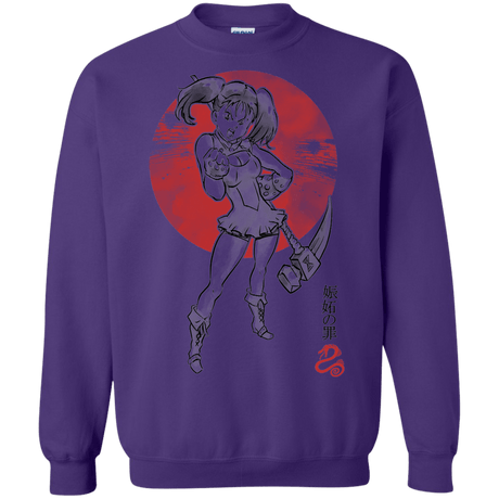 Sweatshirts Purple / S Snake Envy Crewneck Sweatshirt