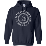 Sweatshirts Navy / Small Snake Pullover Hoodie