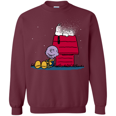 Sweatshirts Maroon / S Snapy Crewneck Sweatshirt