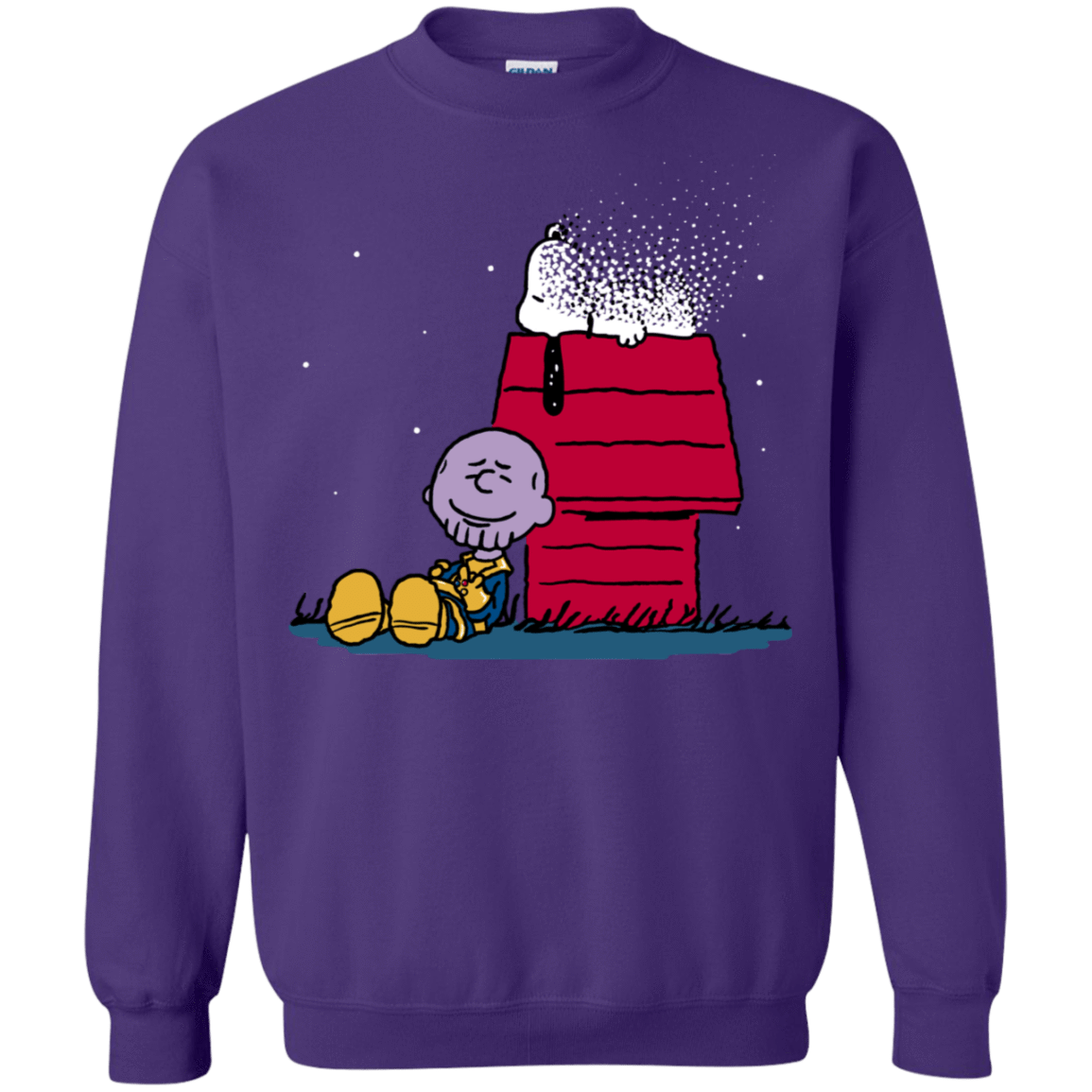 Sweatshirts Purple / S Snapy Crewneck Sweatshirt