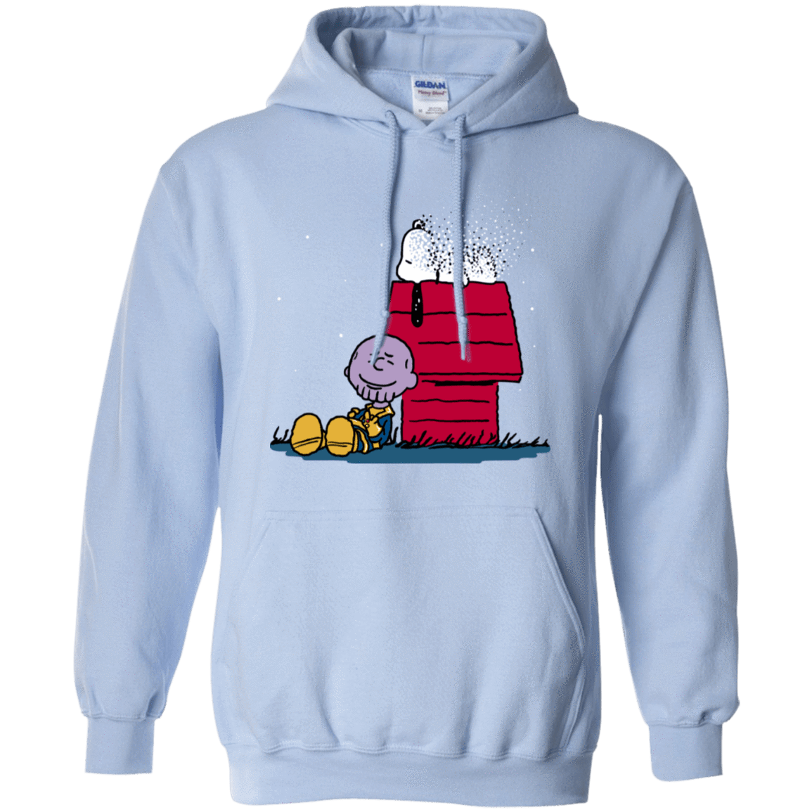 Sweatshirts Light Blue / S Snapy Pullover Hoodie