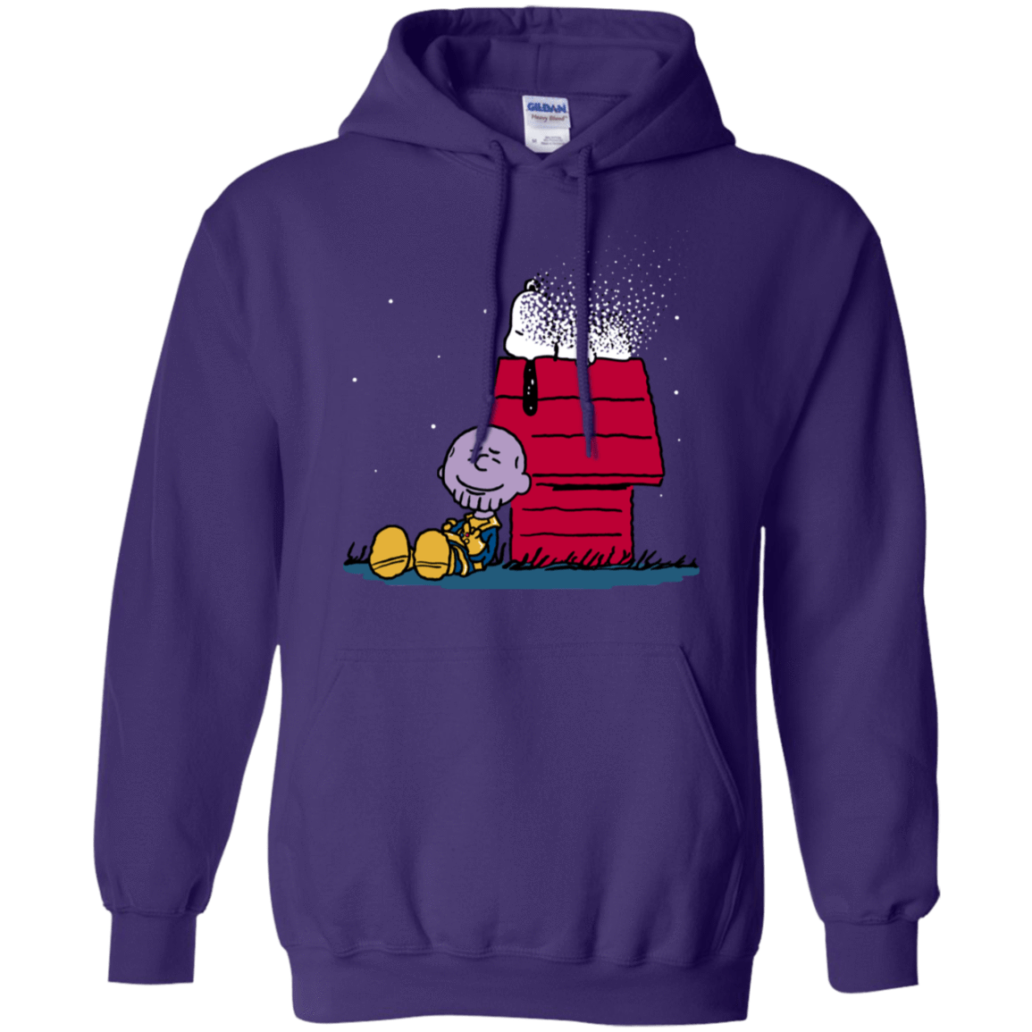Sweatshirts Purple / S Snapy Pullover Hoodie