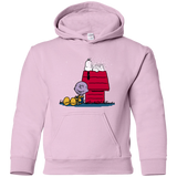 Sweatshirts Light Pink / YS Snapy Youth Hoodie