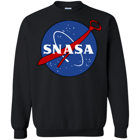 Sweatshirts Black / Small SNASA Crewneck Sweatshirt