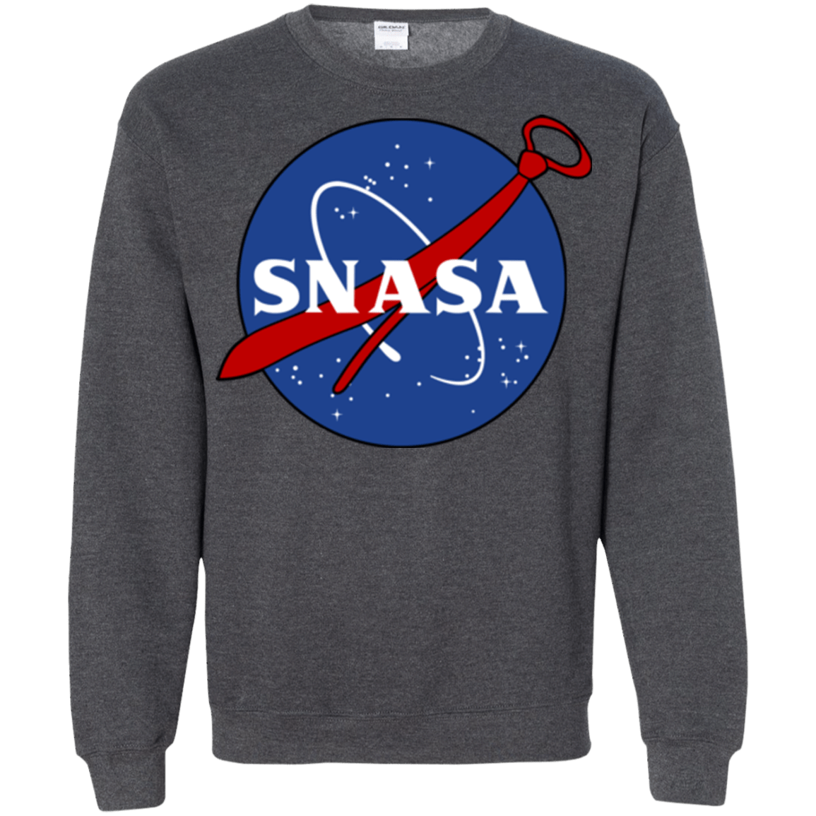 Sweatshirts Dark Heather / Small SNASA Crewneck Sweatshirt