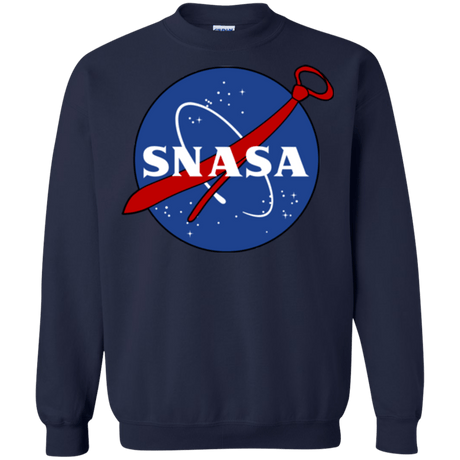 Sweatshirts Navy / Small SNASA Crewneck Sweatshirt