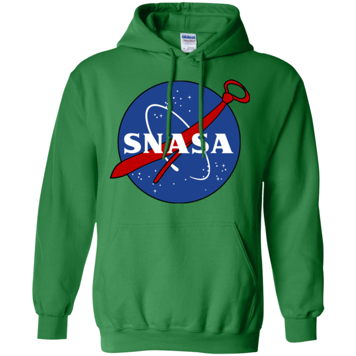 Sweatshirts Irish Green / Small SNASA Pullover Hoodie