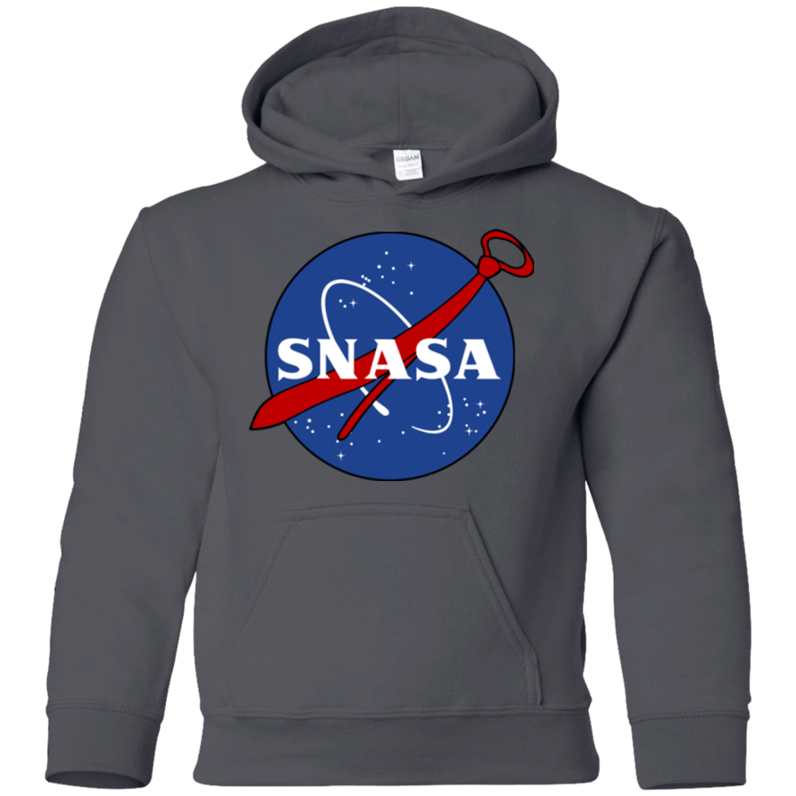 Sweatshirts Charcoal / YS SNASA Youth Hoodie