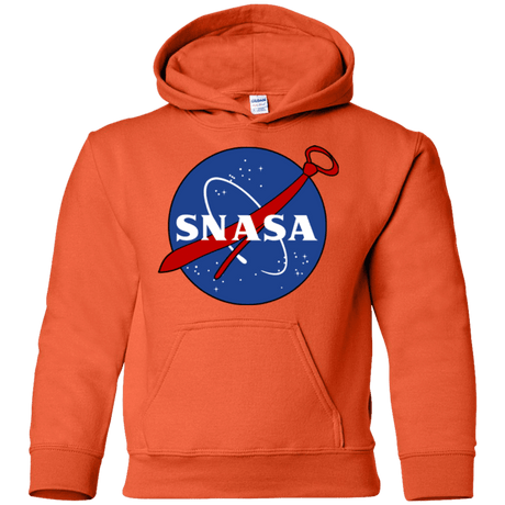 Sweatshirts Orange / YS SNASA Youth Hoodie