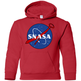Sweatshirts Red / YS SNASA Youth Hoodie