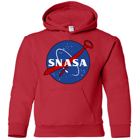Sweatshirts Red / YS SNASA Youth Hoodie