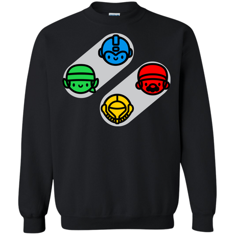 Sweatshirts Black / S SNES Crewneck Sweatshirt