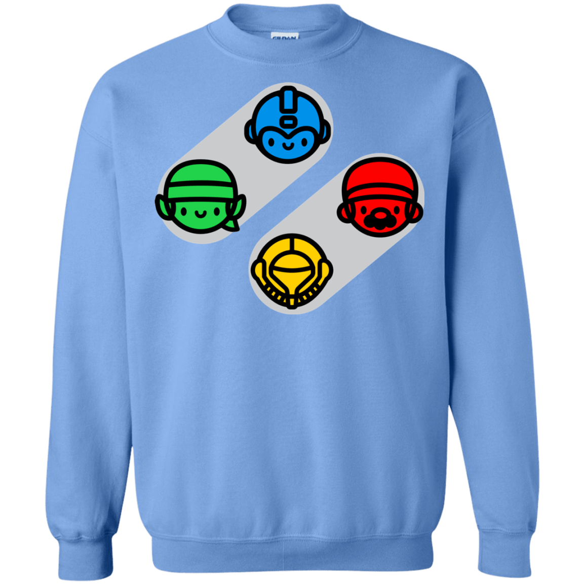Sweatshirts Carolina Blue / S SNES Crewneck Sweatshirt